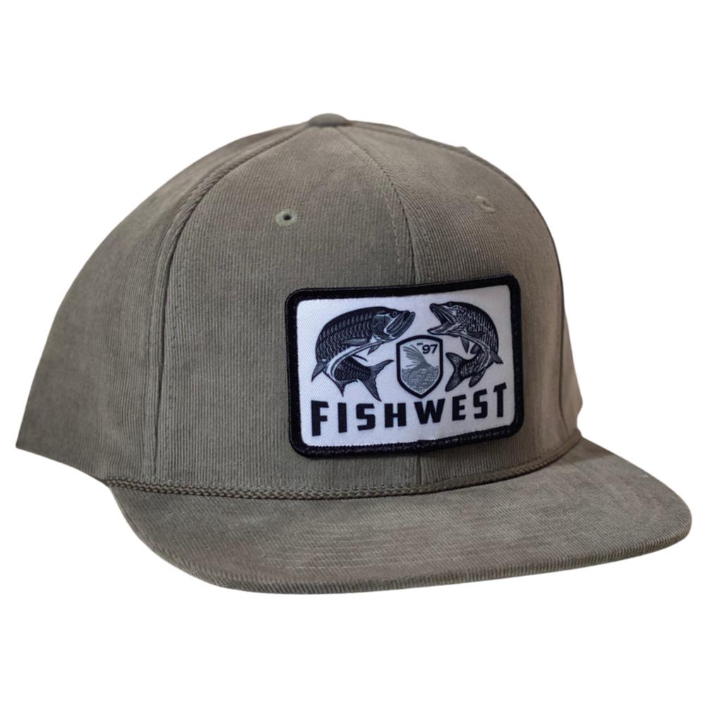 Fishwest Logo Richardson Timberline Hat in Olive
